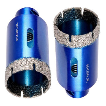 Brazed Diamond Core Drill Bit Vacuum Hole Saw